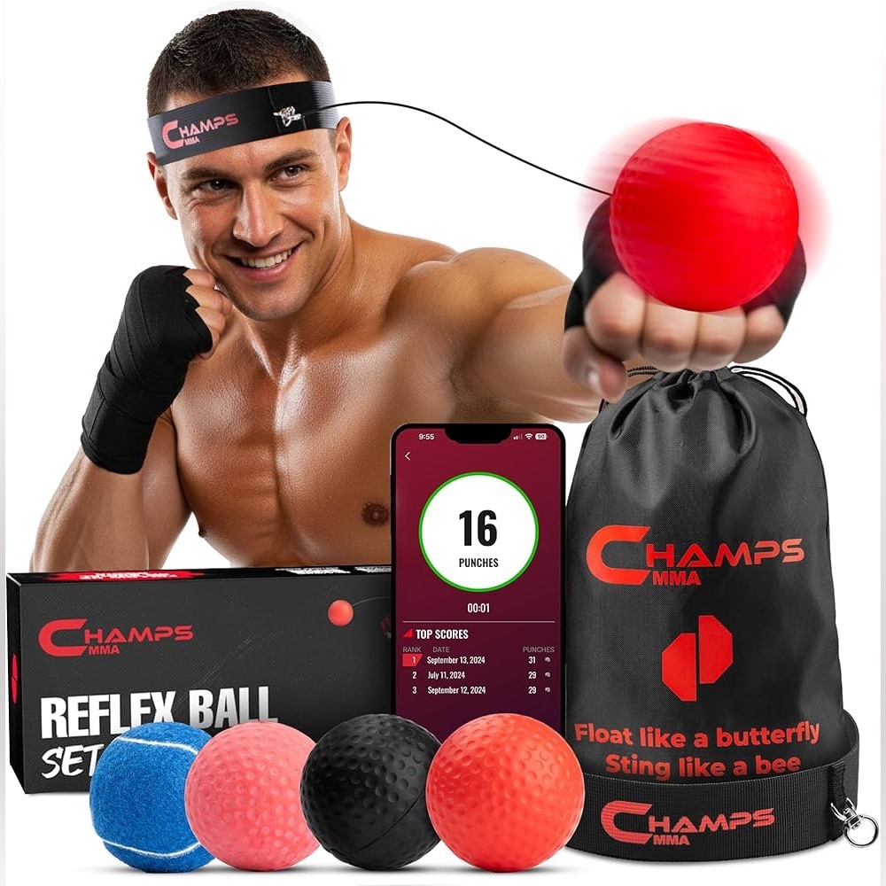 Champs MMA Reflex Ball Set